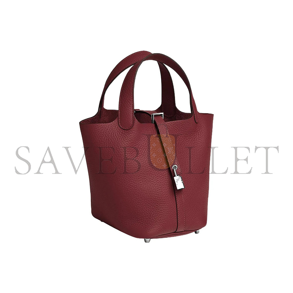 HERMES MASTER PICOTIN LOCK 18 TAURILLON CLEMENCE H056289CK55 (18*18*13cm)